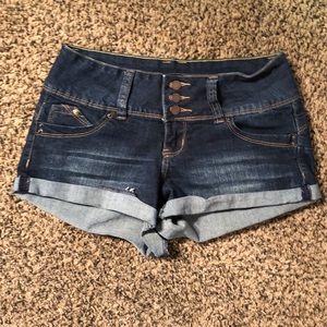 YMI brand denim shorts